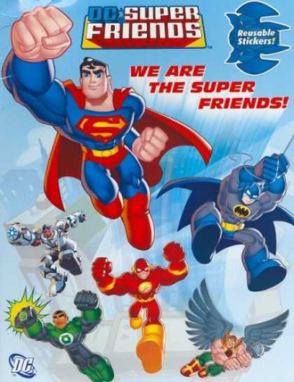 Books About Friendship - We Are the Super Friends (Reusable Sticker Book)