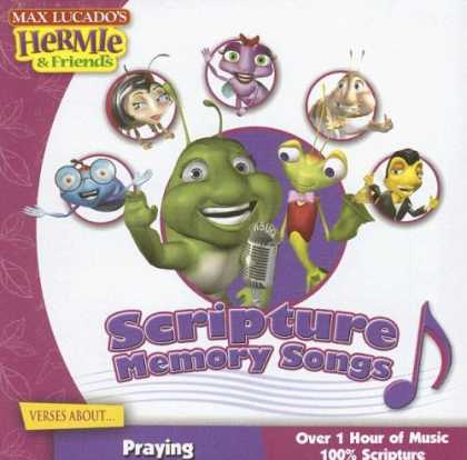 Books About Friendship - Scripture Memory Songs: Verses About Praying (Max Lucado's Hermie & Friends)