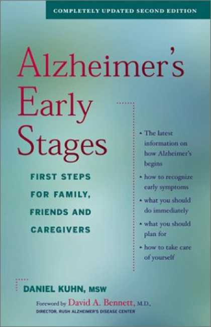 Books About Friendship - Alzheimer's Early Stages: First Steps for Family, Friends and Caregivers