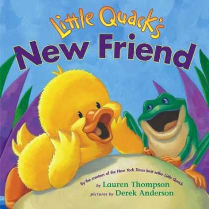 Books About Friendship - Little Quack's New Friend