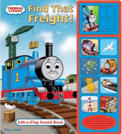 Books About Friendship - Find That Freight: Lift-A-Flap Sound Book [With Soundboard] (Thomas & Friends)