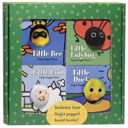 Books About Friendship - Finger Puppet Friends boxed set: Little Duck, Little Ladybug, Little Lamb, and L
