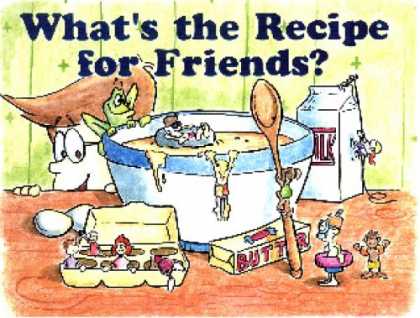 Books About Friendship - What's The Recipe For Friends?