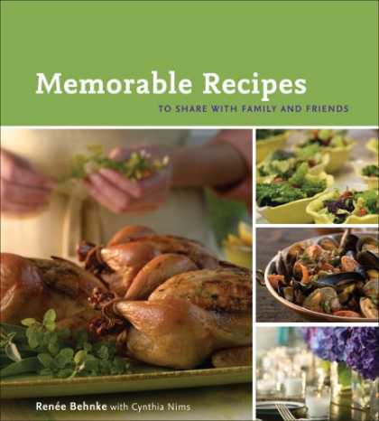 Books About Friendship - Memorable Recipes: To Share with Family and Friends
