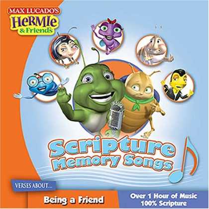 Books About Friendship - Scripture Memory Songs: Verses About Being a Friend (Max Lucado's Hermie & Frie