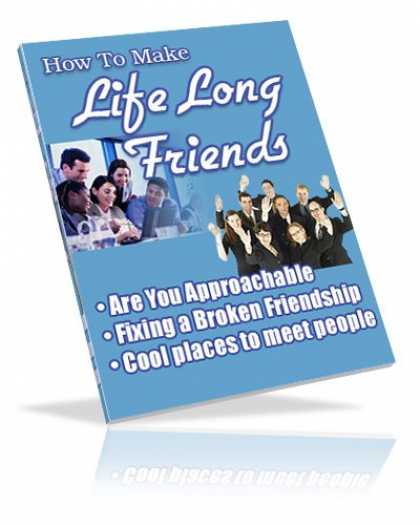 Books About Friendship - How To Make Life Long Friends