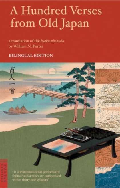 Books About Japan - A Hundred Verses from Old Japan: Bilingual Edition (Tuttle Classics of Japanese