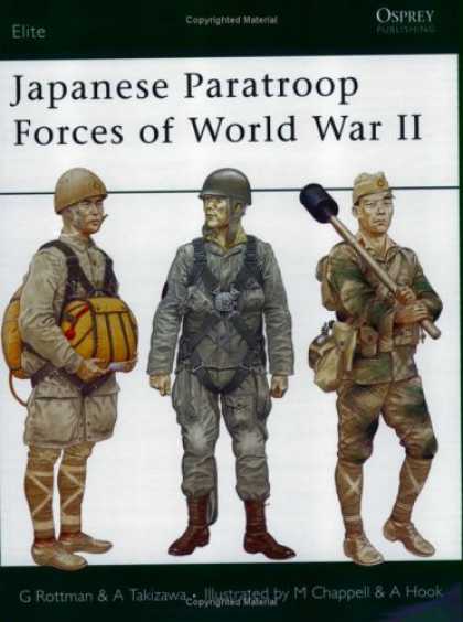 Books About Japan - Japanese Paratroop Forces of World War II (Elite)