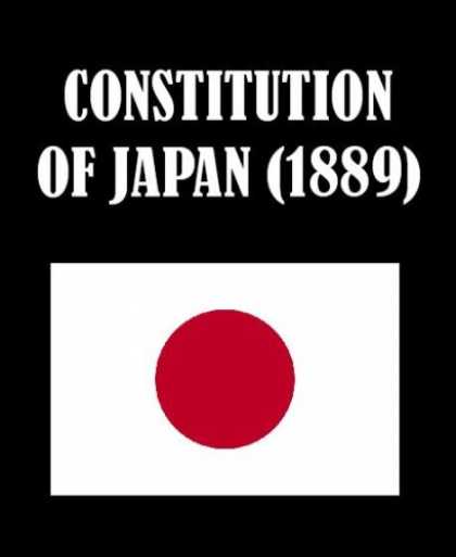 Books About Japan - Constitution of Japan (1889)