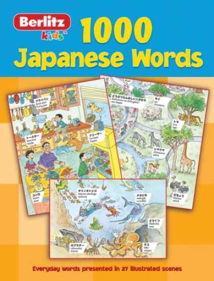 Books About Japan - 1,000 Japanese Words (Berlitz Kids)