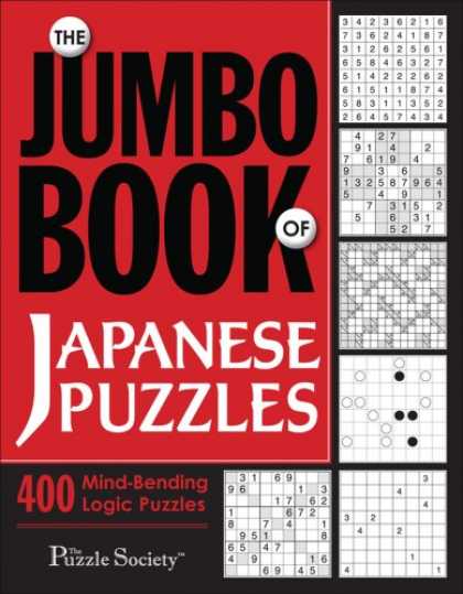 Books About Japan - The Jumbo Book of Japanese Puzzles (Puzzle Book)