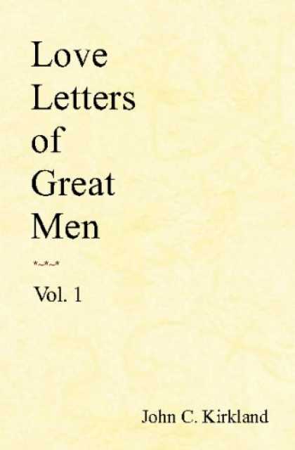 Books About Love - Love Letters of Great Men