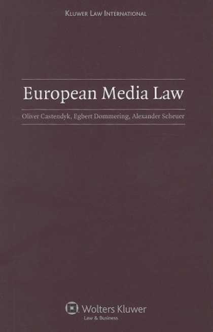 Books About Media - European Media Law