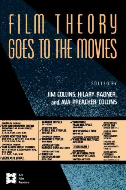 Books About Movies - Film Theory Goes to the Movies (AFI Film Readers)