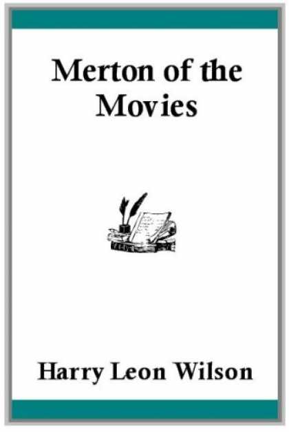 Books About Movies - Merton of the Movies
