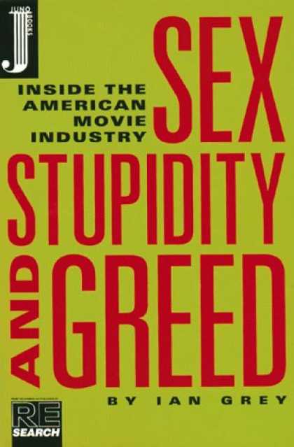 Books About Movies - Sex Stupidity and Greed: Inside the American Movie Industry