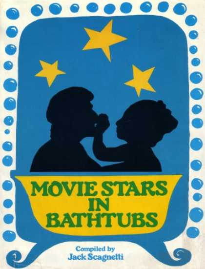 Books About Movies - Movie Stars in Bathtubs (Blue Hardcover 1975 Printing)