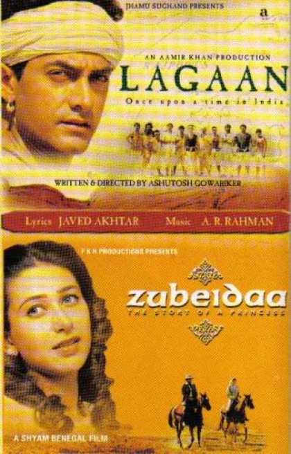 Books About Movies - Lagaan: Once Upon a Time in India / Zubeidaa: The Story of a Princess (Inidan mo