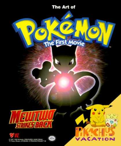 Books About Movies - The Art of Pokemon, The First Movie: Mewtwo Strikes Back!