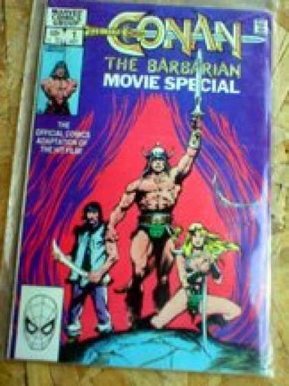 Books About Movies - Conan the Barbarian Movie Special Comic Book - "Adaptation of the Hit Film" - Vo