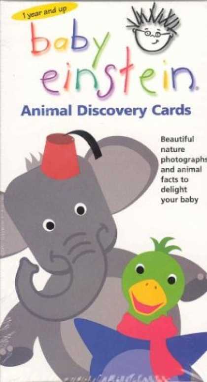 Books About Parenting - Baby Einstein: Animal Discovery Cards : Beautiful Nature Photographs and Animal