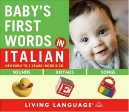 Books About Parenting - Baby's First Words in Italian