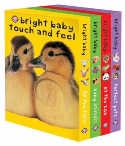 Books About Parenting - Bright Baby Touch & Feel Slipcase: On the Farm, Baby Animals, At the Zoo and Per