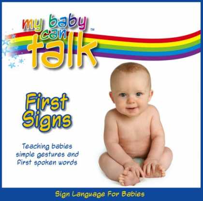 Books About Parenting - My Baby Can Talk - First Signs Board Book