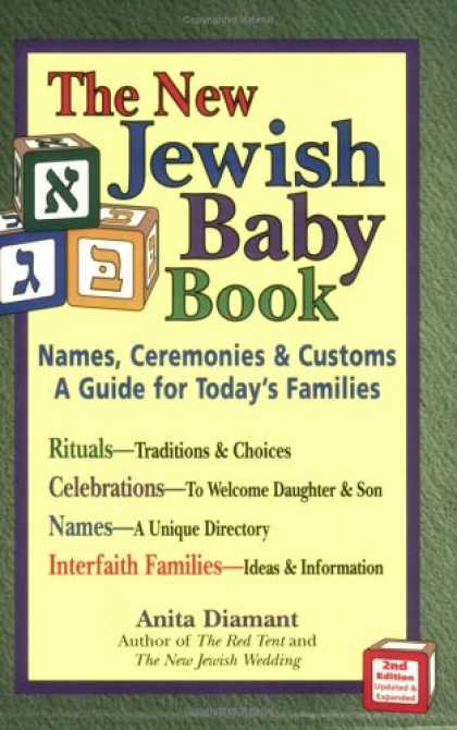 Books About Parenting - The New Jewish Baby Book: Names, Ceremonies, & Customs-a Guide for Today's Famil