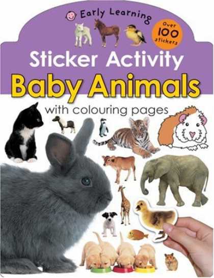 Books About Parenting - Baby Animals (Sticker Activity Early Learning)