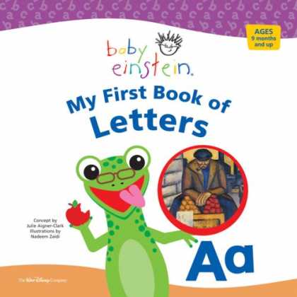 Books About Parenting - Baby Einstein: My First Book of Letters