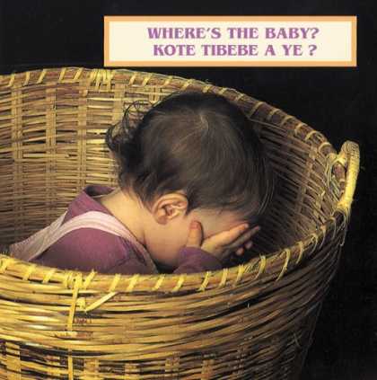 Books About Parenting - Where's the Baby? (English/Haitian Creole bilingual edition)