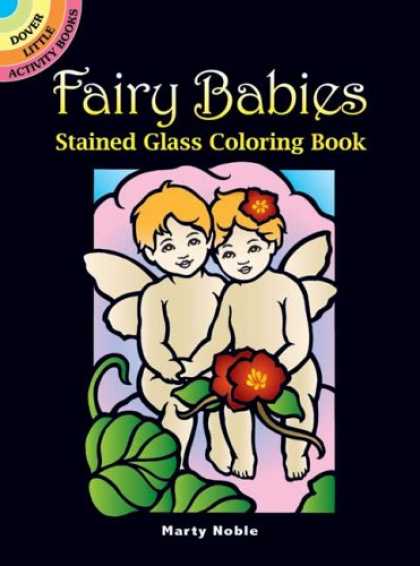Books About Parenting - Fairy Babies Stained Glass Coloring Book (Dover Little Activity Books)
