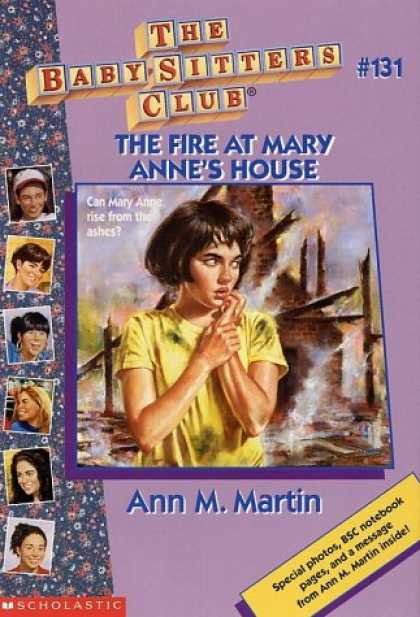 Books About Parenting - The Fire at Mary Anne's House (Baby-Sitters Club)