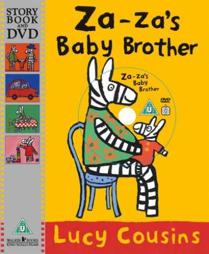 Books About Parenting - Za-Za's Baby Brother (Story Book & DVD)