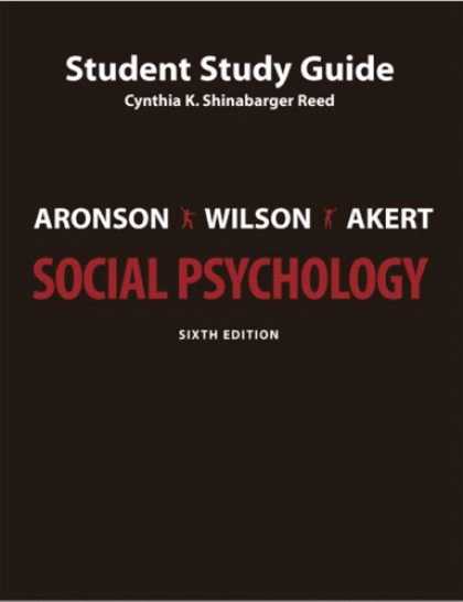 Books About Psychology - Study Guide for Social Psychology