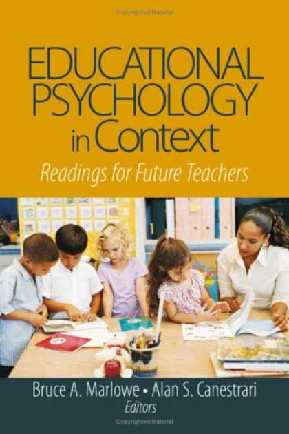 Books About Psychology - Educational Psychology in Context: Readings for Future Teachers