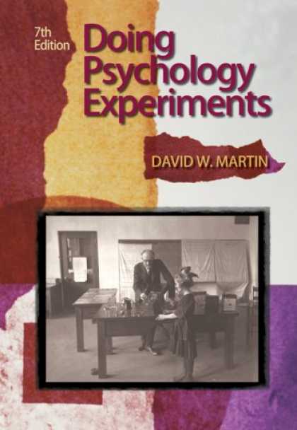 Books About Psychology - Doing Psychology Experiments