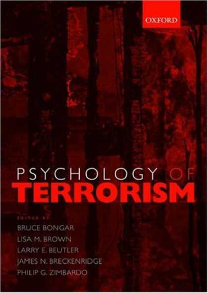 Books About Psychology - Psychology of Terrorism