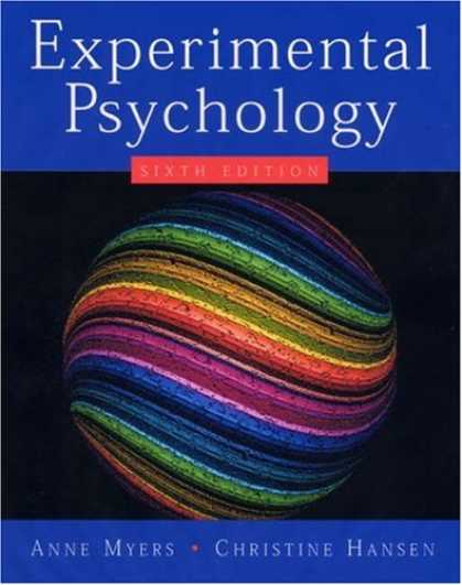 Books About Psychology - Experimental Psychology