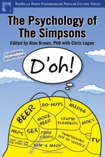 Books About Psychology - The Psychology of The Simpsons: D'oh! (Psychology of Popular Culture series)