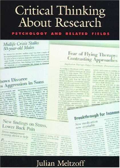 Books About Psychology - Critical Thinking About Research: Psychology and Related Fields