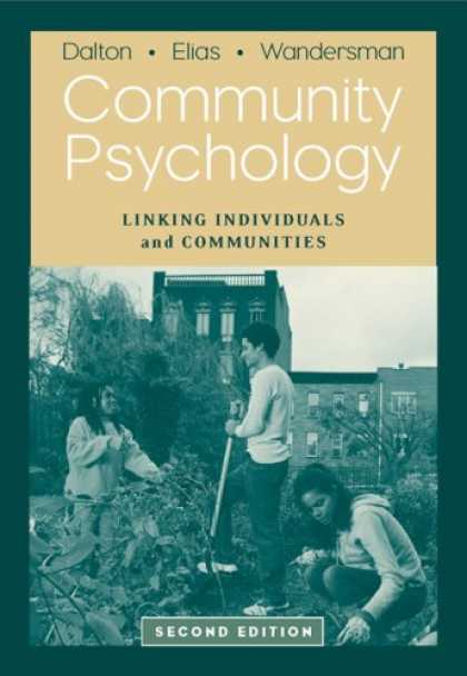 Books About Psychology - Community Psychology: Linking Individuals and Communities