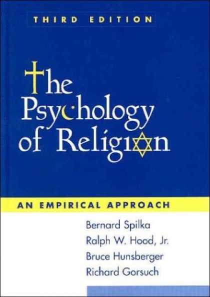 Books About Psychology - The Psychology of Religion, Third Edition: An Empirical Approach