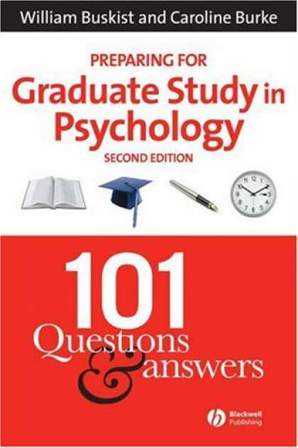 Books About Psychology - Preparing for Graduate Study in Psychology: 101 Questions and Answers