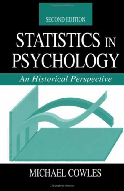 Books About Psychology - Statistics in Psychology: An Historical Perspective