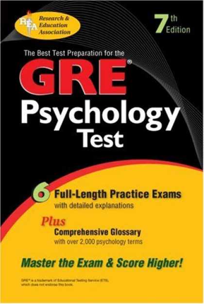 Books About Psychology - GRE Psychology (REA) - The Best Test Prep for the GRE (Test Preps)