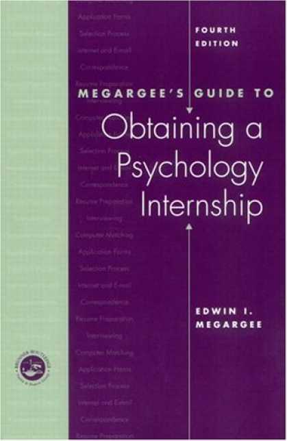 Books About Psychology - Megargee's Guide to Obtaining a Psychology Internship