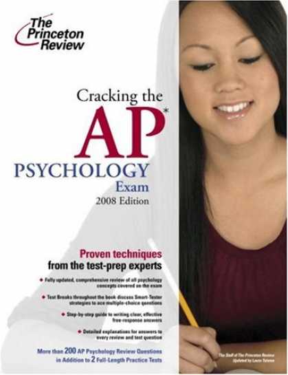 Books About Psychology - Cracking the AP Psychology Exam, 2008 Edition (College Test Preparation)