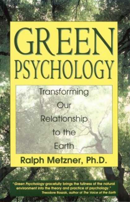 Books About Psychology - Green Psychology: Transforming our Relationship to the Earth